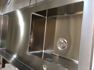 piani cucina inox
